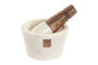 DKD Home Decor Mortero Urban Marmol 2025 Blanco Natural