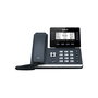 Yealink SIP-T53W Teléfono IP DECT Inalámbrico con 4 Auriculares, 8 Líneas, Pantalla LCD 3.7", Wi-Fi, Bluetooth, Gigabit Ethernet, VoIP