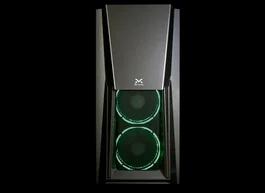 Droxio BURNER Caja de PC Gaming ATX, Cristal Templado Lateral, 3 Ventiladores RGB Incluidos, Compatible con Refrigeración Líquida 240mm, Negro