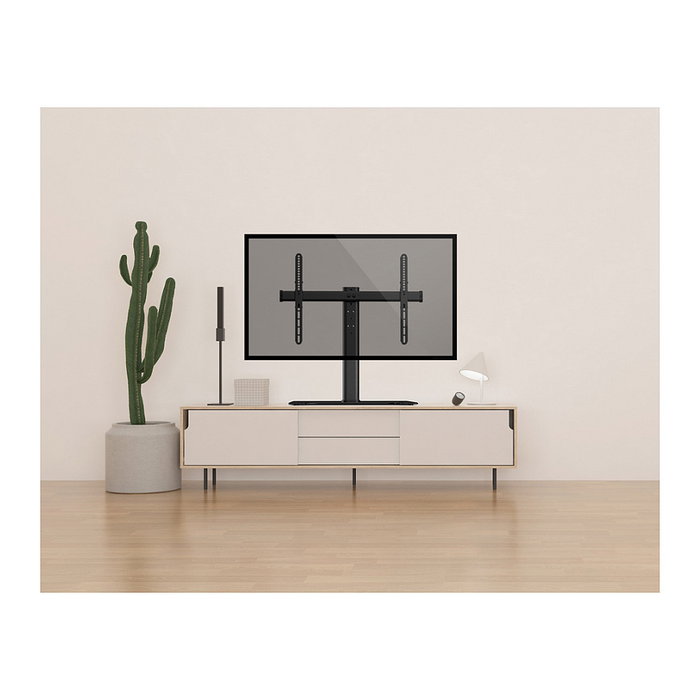 Equip® Soporte de Sobremesa para TV 650601, Soporte VESA 600x400 para Televisor de 32" a 55", Carga Máx. 40 kg, Base de Cristal, Negro Equip® Soporte de Sobremesa para TV 650601, Soporte VESA 600x400 para Televisor de 32" a 55", Carga Máx. 40 kg, Base de Cristal, Negro