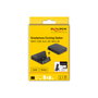 DeLOCK Estación de acoplamiento para smartphone 4K con soporte integrado - HDMI, USB, SD, Micro SD, Negro
