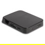 DeLOCK 4K Smartphone Docking Station con Soporte Integrado, Hub USB C, HDMI, 4 Puertos USB, Lector SD/MicroSD para Android y Windows, USB PD 15W, Negro