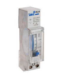 Solera Interruptor horario 24 horas analógico retractilado R24