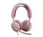 Logitech Zone Wired 2 (981-001616) Auriculares para Negocios con Cable USB-C/A, Cancelación Activa de Ruido, Rosa, Certificado para Microsoft Teams, Diadema Supraaural