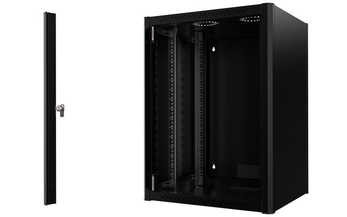 Lanview Logon Armario Rack de 19 Pulgadas 16U para Montaje en Pared Lanview Logon Armario Rack de 19 Pulgadas 16U para Montaje en Pared