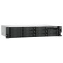 QNAP TS-855eU-RP-8G NAS Rackmontaje 2U 8 Bahías, Intel Atom C5125 8C 2.8GHz, 8GB RAM DDR4, 2x2.5GbE, 2xM.2 2280, 2xPCIe Gen3, 2xPSU