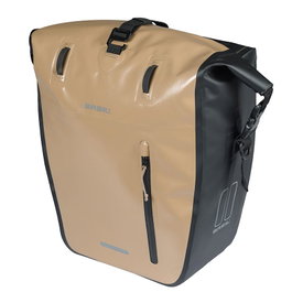Basil Rivo L Bolsa Portaequipajes Trasero Impermeable 31L con Bandolera Reflectante