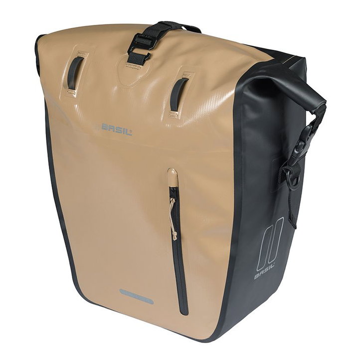 Basil Rivo L Bolsa Portaequipajes Trasero Impermeable 31L con Bandolera Reflectante Basil Rivo L Bolsa Portaequipajes Trasero Impermeable 31L con Bandolera Reflectante