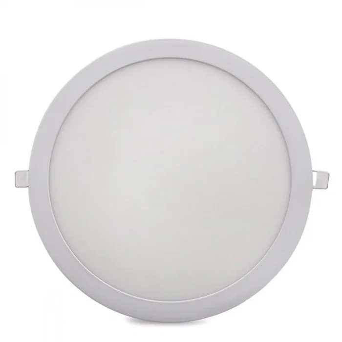 BX3 LIGHT Placa LED Empotrable 25W 2000Lm 6000K Circular Vida 40000h, Iluminación Interior Homogénea para Oficinas Comercios Cocinas