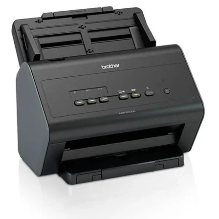 Escáner Documental Brother ADS-2400N con Alimentador de Documentos ADF/ Doble cara