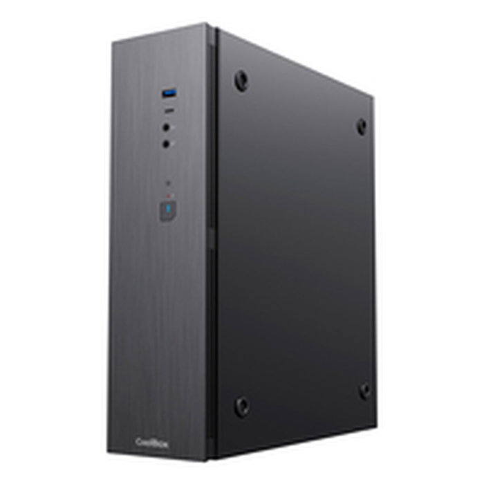 Coolbox T370-1 Slim Negro con Fuente 500W