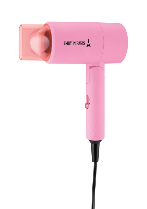 Inde Secador De Pelo Plegable Emily In Paris 7.5 cm ancho x 18.5 cm alto x 21.5 cm largo (6 Unidades)