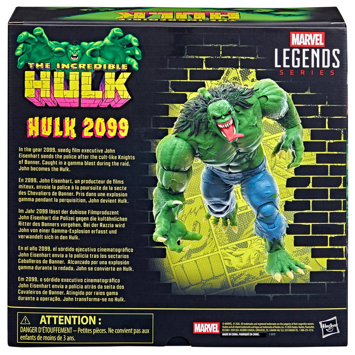 Hasbro Figura Hulk 2099 Marvel Legends Series 15 cm Hasbro Figura Hulk 2099 Marvel Legends Series 15 cm