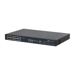 Dahua DH-LR2218-16ET-240-V2 Switch L2 Gestionable 16 Puertos 10/100 Fast Ethernet 8 PoE + 2 Uplink Combo Gigabit/SFP