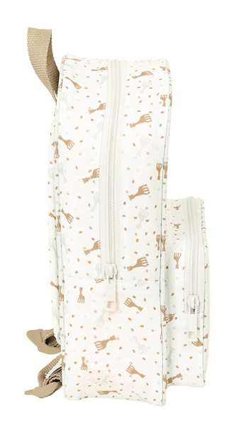 Mochila Escolar Sophie la Girafe Beige 20 x 28 x 8 cm