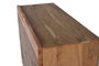 Giner y Colomer Aparador de Madera de Acacia con Patas de Metal, Natural, 90x40x86 cm