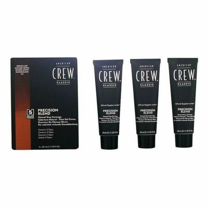 American Crew Precision Blend Medium Ash 5-6 3x40ml American Crew Precision Blend Medium Ash 5-6 3x40ml