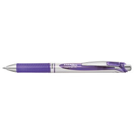 Pentel EnerGel BL77 Bolígrafo de Tinta Gel 0.35 mm, Lila