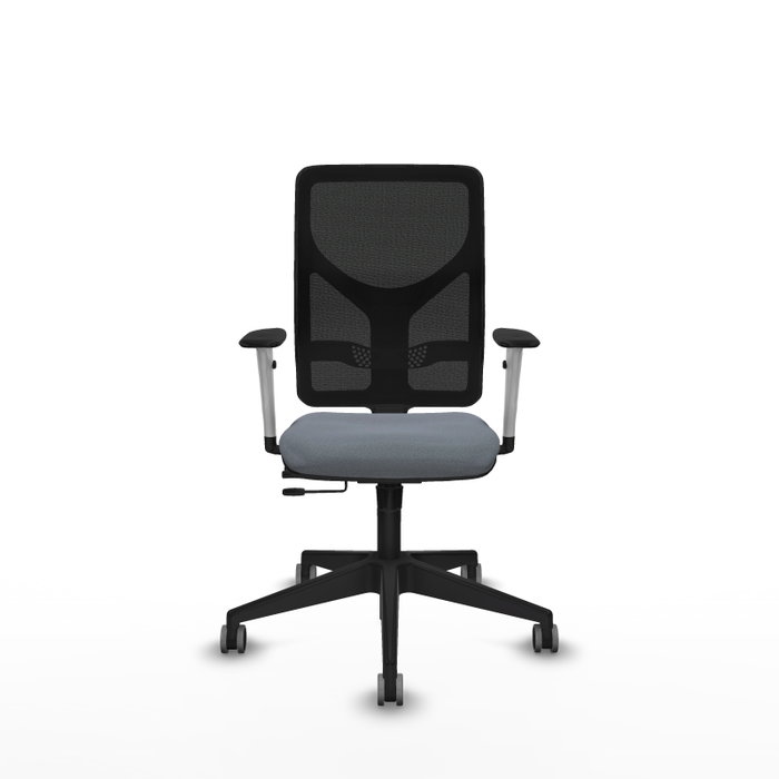 PIQUERAS Y CRESPO Silla de oficina Motilla con mecanismo Sincro/Traslack Gris