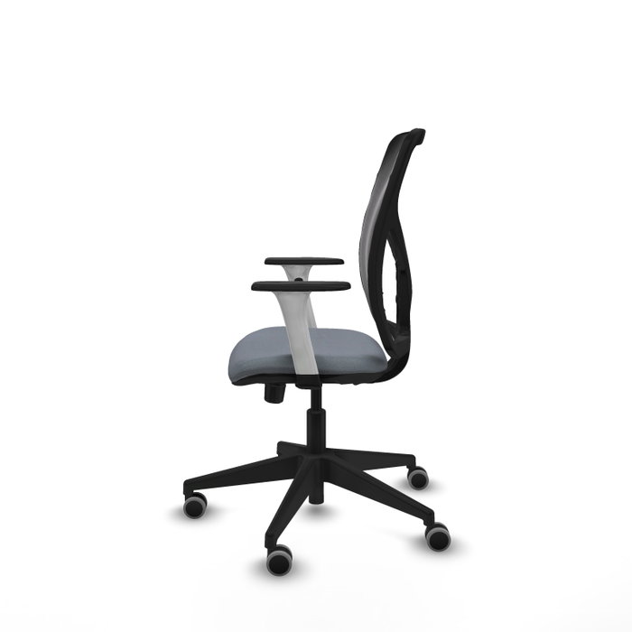 PIQUERAS Y CRESPO Silla de oficina Motilla con mecanismo Sincro/Traslack Gris