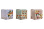 DKD Home Decor Surtido de Velas de Cera de Soja Floral, Multicolor