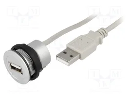 HARTING Conector hembra USB har-port 22mm IP20 plata