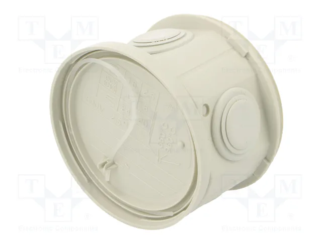 OBO BETTERMANN Caja de conexiones T 25 gris claro OBO BETTERMANN Caja de conexiones T 25 gris claro