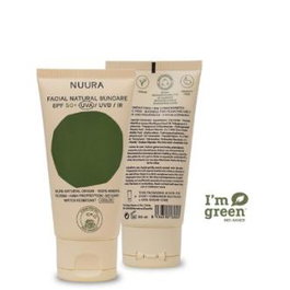 NUURA Crema Solar Facial SPF50 con Color 50 ml