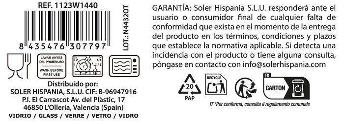La Mediterranea Set de 3 Boles Eddas 270ml (12 Cajas) de ø10x5.3cm La Mediterranea Set de 3 Boles Eddas 270ml (12 Cajas) de ø10x5.3cm