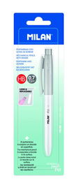 Portaminas Milan Pl1 Antibacteriano 0.7 Mm Gris Blister De 1