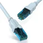 Vention VAP-A10-S1000 Cable de Red RJ45 Cat5e U/UTP 10 Metros Azul Claro, Conectores Macho Chapados en Oro, 100 Mbit/s