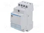 HAGER Contactor ESD 4-polar de instalación 25A 24VAC