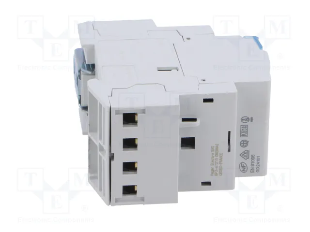 HAGER Contactor ESD 4-polar de instalación 25A 24VAC