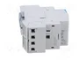 HAGER Contactor ESD 4-polar de instalación 25A 24VAC