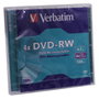 Verbatim DVD-RW 4,7 GB 4x, Pack de 5 unidades, Matt Silver