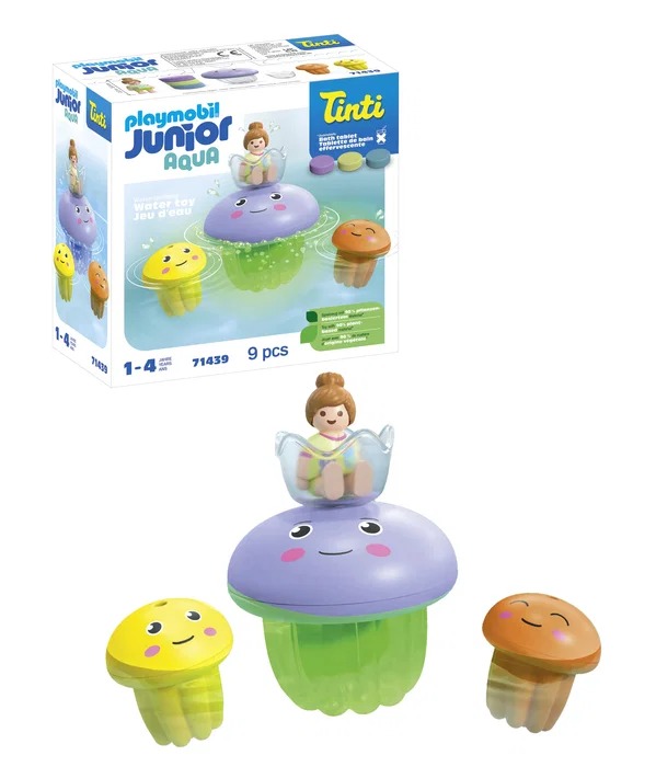 Playmobil Junior Tinti Familia de Medusas de Colores Playmobil Junior Tinti Familia de Medusas de Colores