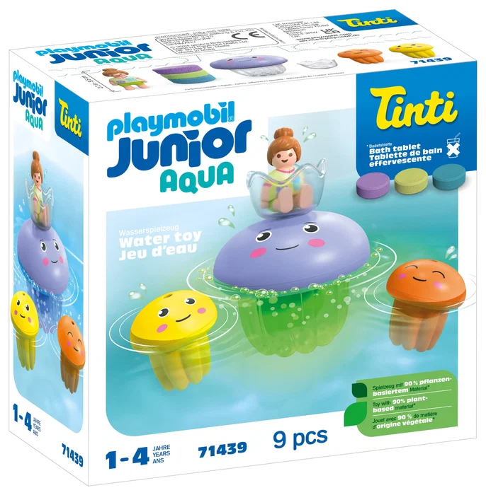 Playmobil Junior Tinti Familia de Medusas de Colores Playmobil Junior Tinti Familia de Medusas de Colores