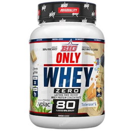 BIG Only Whey Concentrado de Proteína de Suero Mowgly White Choco - 1kg - Sabor Chocolate Blanco