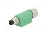 PHOENIX CONTACT Adaptador M12 Hembra Recto a M8 Macho Recto, 4 Pines