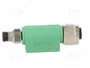 PHOENIX CONTACT Adaptador M12 Hembra Recto a M8 Macho Recto, 4 Pines