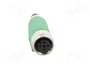 PHOENIX CONTACT Adaptador M12 Hembra Recto a M8 Macho Recto, 4 Pines