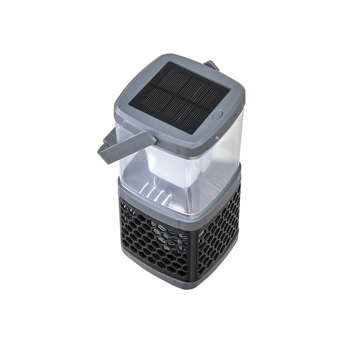 Coati Farol solar recargable mata mosquitos 40 m² con luz LED y carga USB-C