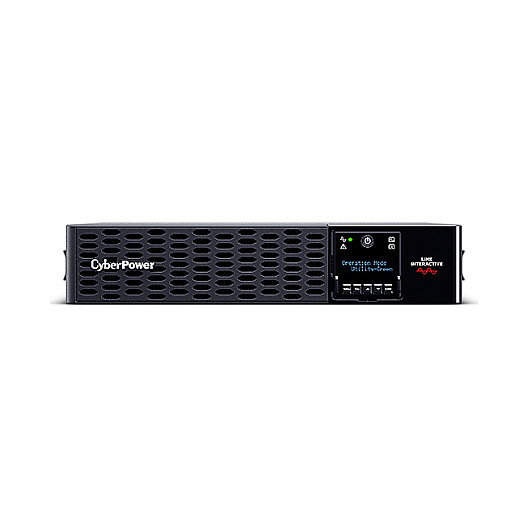 CyberPower PR1000ERT2UC SAI/Sistema de Alimentación Ininterrumpida Rack/Torre 1 kVA 1000W, Onda Sinusoidal Pura, 10 Salidas AC, 2 Puertos LAN, USB, Batería Recambiable en Caliente