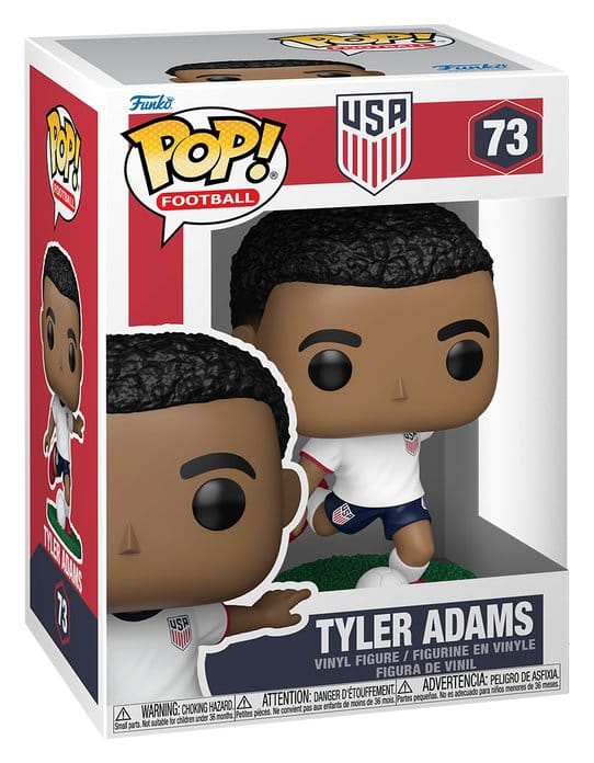 Funko POP! Football Tyler Adams USA Figura de Vinilo