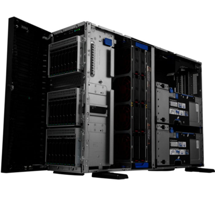 HP Enterprise ProLiant ML350 Gen11 con Intel Xeon Silver 4509Y, 64 GB RAM, 2x480GB SSD