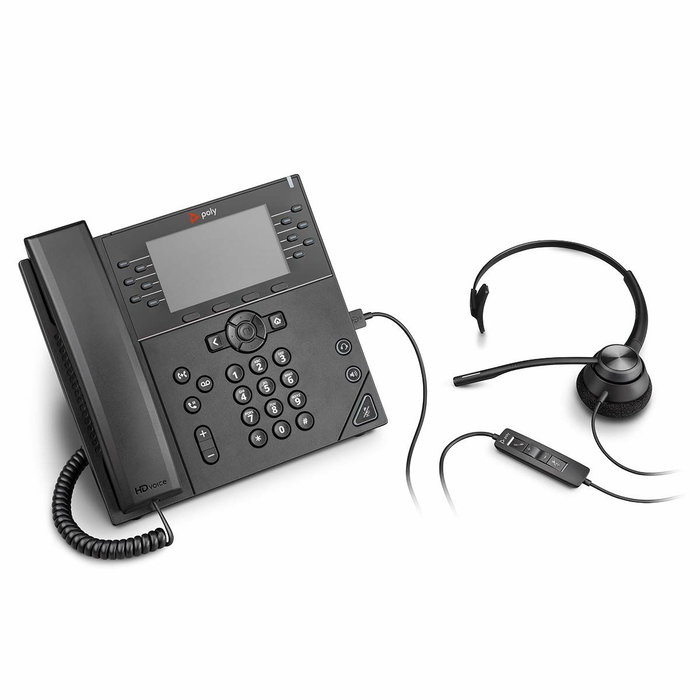 HP Poly VVX 450 Teléfono IP de 12 líneas