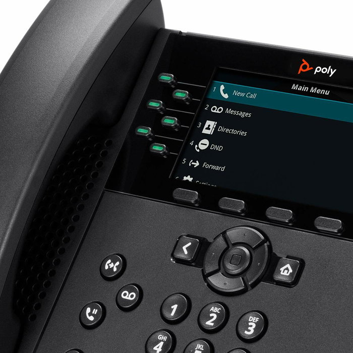 HP Poly VVX 450 Teléfono IP de 12 líneas