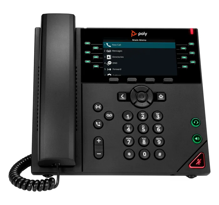 HP Poly VVX 450 Teléfono IP de 12 líneas