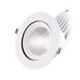 Foco Downlight LED 35W 5250Lm 4000K Circular Orientable Blanco Natural