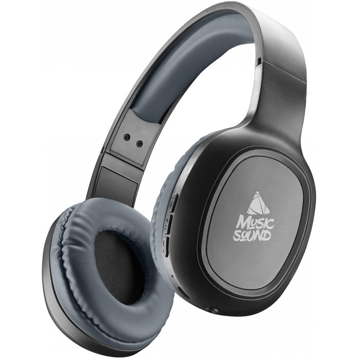 Cellularline Music & Sound BASIC Auriculares Diadema Bluetooth 5.0 con Micrófono, 14h Batería, Negro